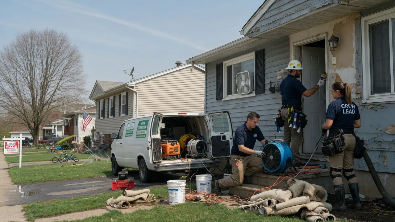 Flood Cleanup in Braceville, IL near me